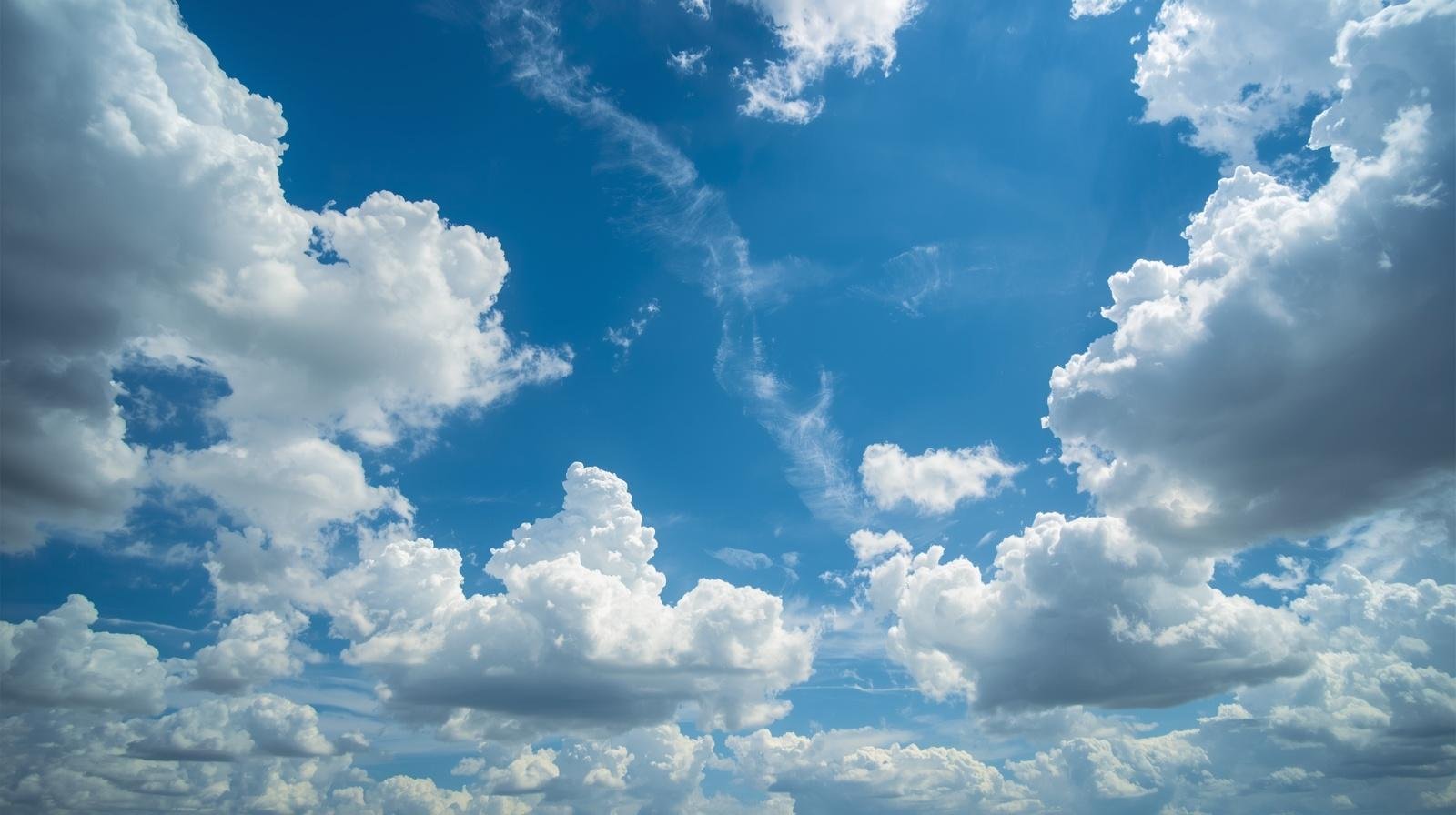 sky with clouds